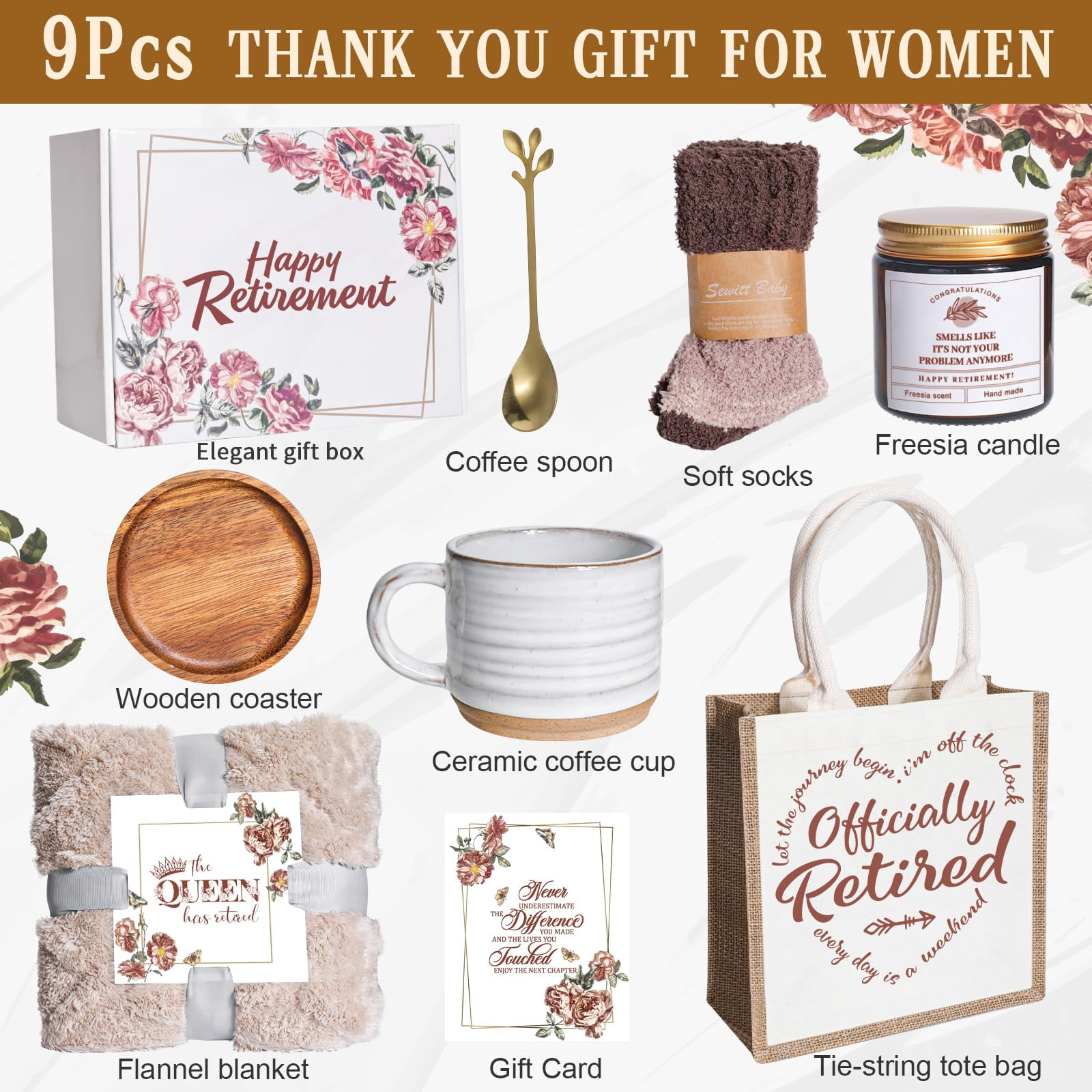 Amazon Funny Retirement Gifts For A Woman Retirement Gifts For Women Funny  Luxury Gift Box Set