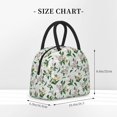 thumbnail image 2 of Balery Lilies Flowers Pattern Lunch Bag Women, Lunch Box, Lunch Bag, Small Leakproof Lunch Tote Large Capacity Reusable Insulated Cooler Lunch Container-One Size, 2 of 6