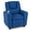 Blue, variant on Costway Kids Recliner with Cup Holder Adjustable Backrest & Footrest for Boys & Girls Pink