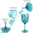 thumbnail image 4 of Yalin Set of 6 Unbreakable 15 oz Acrylic Plastic Wine and Water Tumbler Stackable Goblets (Multicolor), 4 of 7