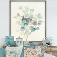 thumbnail image 2 of Designart Feuilles d'eucalyptus I Art mural encadré, 2 of 3