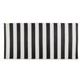 thumbnail image 2 of DII Black/White Stripe Outdoor Floor Runner, 2 of 3