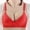 Red bras for women, variant on Wycnly Bras for Women,Womens T-Shirt Bras,Push up Bras for Women Comfort Lightweight Compression Underwire Underwear Ladies No Rims Wirefree Convertible Bras