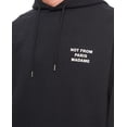thumbnail image 4 of Drôle De Monsieur Slogan Sweatshirt - Black (Men's), 4 of 4