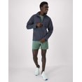 thumbnail image 4 of Hanes Moves Men's Performance Shorts, 6” Herbal Olive Green S, 4 of 10