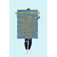thumbnail image 2 of 10 Commandments  Sunday School Poster Brick Wall Classroom Bible Decor Wall Art Unframed, 2 of 9