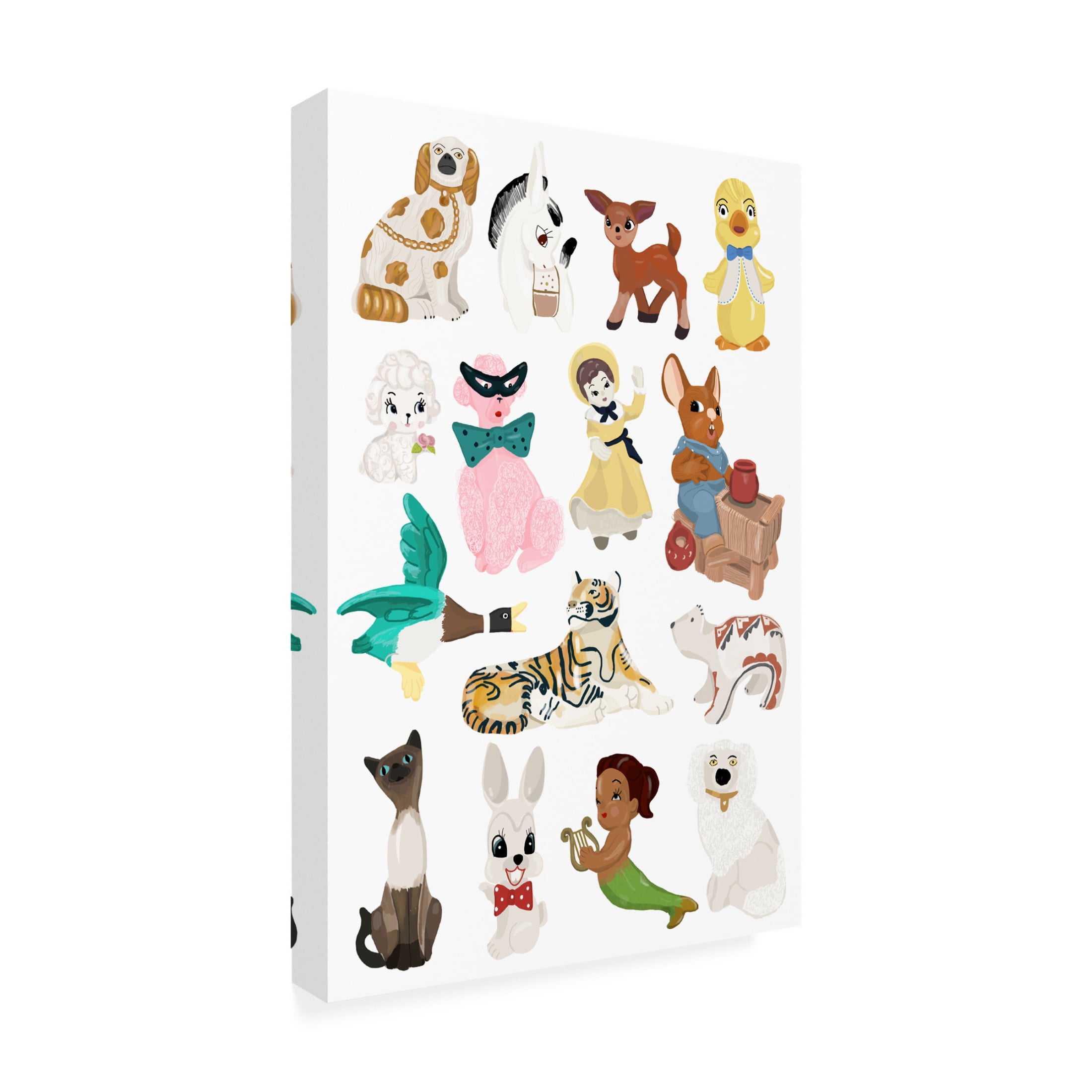 Trademark Fine Art Hanna Melin  Kitsch Print Canvas Wall Art