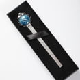 thumbnail image 4 of Dolphin Elegant Silver Lace-Edged Bookmark: Book Lover's Gift, 4 of 5