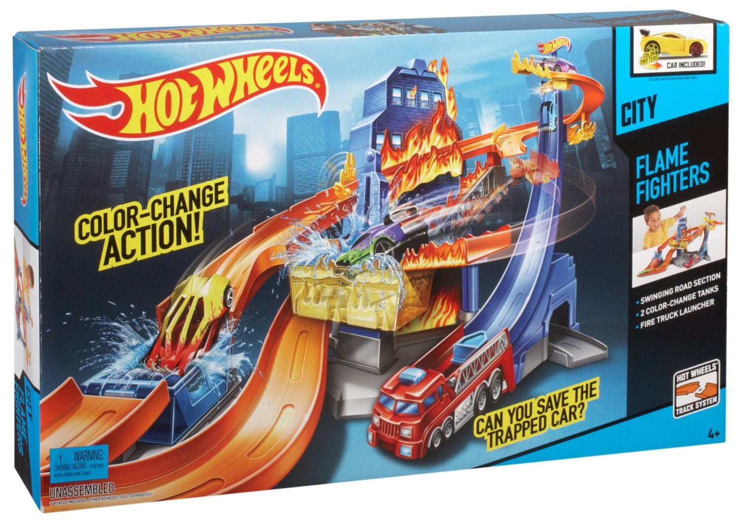 Voiture Hot Wheels Brigade Anti-feu