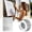 Silver 79x24IN Aluminum Insulation Film, variant on 39x24IN Thick 8mm Double-Sided Aluminum Window Heat Insulation Film with Suction Cups, 3-Layer Opaque Privacy Sun Blocker, Cuttable Removable Sun Shade for Home Office RV Garage Glass Windows