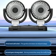 thumbnail image 4 of XGFHYJEH Car Fan, Fan for Car, Portable Fan for Car, 5V Car Fan for Dashboard, Car Fans that Blow Cold Air, Car Fans for Cooling inside a Car, 4 of 7