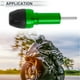 thumbnail image 3 of Protector de guardabarros de aleación de aluminio de 10mm, slider de marco de motocicleta, protección contra choques, pad de protección, 44mm, 137mm, tornillo verde, 1 juego, 3 of 7