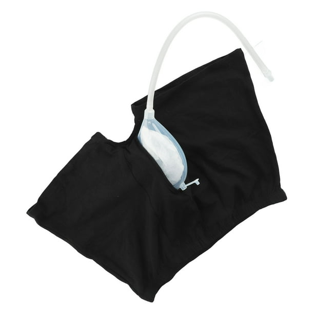 Urinario Portátil para Hombres Bolsa de Orinal Masculina Reutilizable con Cintura Elástica Pantalones Cortos Portátiles Bolsa para Orinar para Ancianos con Incontinencia ANGGREK Otros