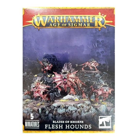 Flesh Hounds Daemons of Khorne Chaos Warhammer Age of Sigmar