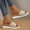Beige, variant on Beach Sandals Slipper Woman Sandal Wedges Women'S Flat Shoes Ladies Beach Sandals Summer Non-Slip Causal Slippers Womens Slippers Flat Sandals