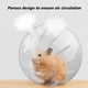 thumbnail image 4 of Mini pelota de plástico para trotar mouse de mascota hámster para Ehuebsd hacer ejercicio Bola de trote transparente accesorio para jugar, 4 of 9