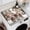 Deer, variant on Washer and Dryer Topper for Top,23.6" x 19.7" Washer Dryer Countertop Mat, Waterproof & Anti-Slip Dryer Top Protector Mat