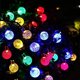 thumbnail image 3 of 20 luces LED solares para exteriores de 5 m (de colores), luces de jardín impermeables con energía solar, luces de cadena decorativas con forma de bola de cristal para jardín., 3 of 5