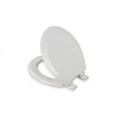 thumbnail image 3 of Croydex Clavey Round Wooden Toilet Seat, Stick Tight, Soft Close, Quick Release, 3 of 8