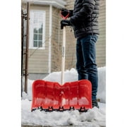 SNOW PUSHER RED POLY 22 (Pack of 6)