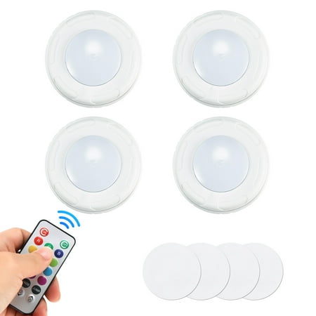 

4pcs Under Cabinet Light RGB Led Kitchen Lamp Dimmable Cupboard Lamp