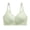 Green, variant on Womens Ultra Smooth V Neck Spaghetti Strap T Shirt Bra Seamless Wire Free Lightweight No Bulk Comfort Purple L
