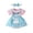 Z06 Blue, variant on JUMEYU Baby Tutu Dress Baby Girl 1st 2nd Birthday Romper Outfit Infant Bodysuit Tutu Dress with headband 0 3 6 9 12 18 24 Months (Blue,0-3 Months)