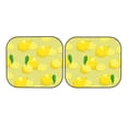 thumbnail image 7 of Haiem Bright Lemons Car Windshield Sun Shade (2 Pieces) Foldable Windshield Sun Shade Car Accessories for Truck SUV Pickup-Large, 7 of 7