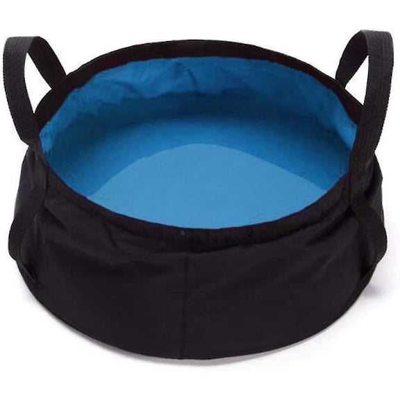 Foldable Basin Portable Waterproof Folding Bucket Outdoor Camping Fishing Travel 8.5 Liters