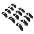 thumbnail image 2 of Golf Club Number Head Cover,12 PCS Golf Club Golf Club Cover Accessory Golf Club Protective Head Cover True to Its Promise, 2 of 14