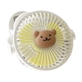 thumbnail image 3 of Ventilador con Clip, ventilador pequeño portátil, 3 velocidades, ajustable, rotación de 360  degree, Mini ventilador Personal, ventilador de escritorio para, 3 of 8