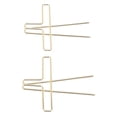 thumbnail image 1 of Ensemble de 10 Pinces à Pages en Acier Inoxydable Support de Pages Musicales Portable pour Lire Cuisiner Jouer de la Musique Multifonctionnel, 1 of 7