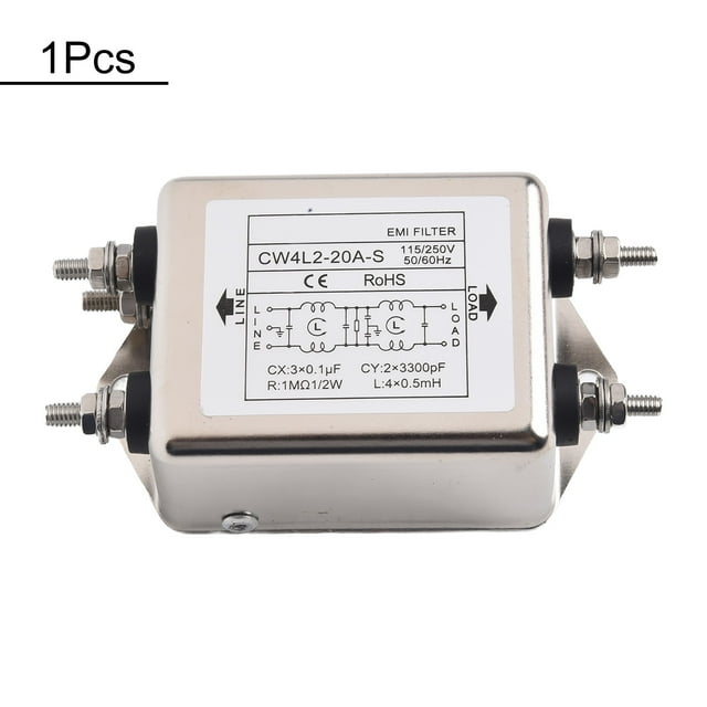 MYG CW4L2-10A-S Filtre de Puissance à Double Étage Type Bolttype Monophasé AC Émi Filtre 220VAC