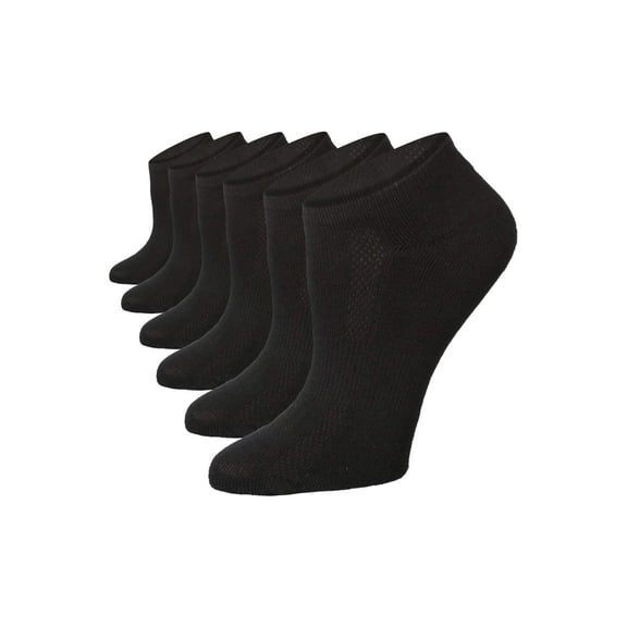 Tipi Toe Women's 6-Pairs Low Cut Athletic Sport Peformance Socks (SP39-6)