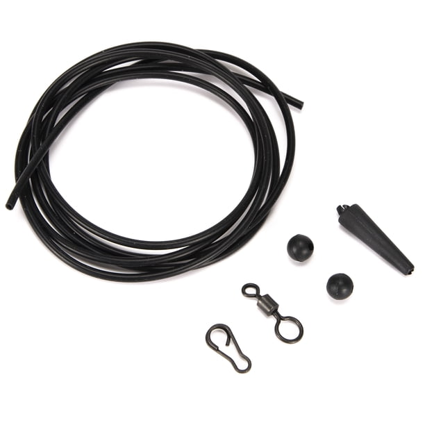 Tubo de montaje Aparejo premontado Helicóptero Chod Hair Rigs Carpa aparejos de pesca Enlaces Abanopi Tubo de montaje