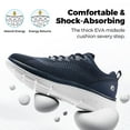 thumbnail image 3 of FitVille Wide Mens Walking Shoes with Arch Support Comfort Sneakers for Men, 3 of 7