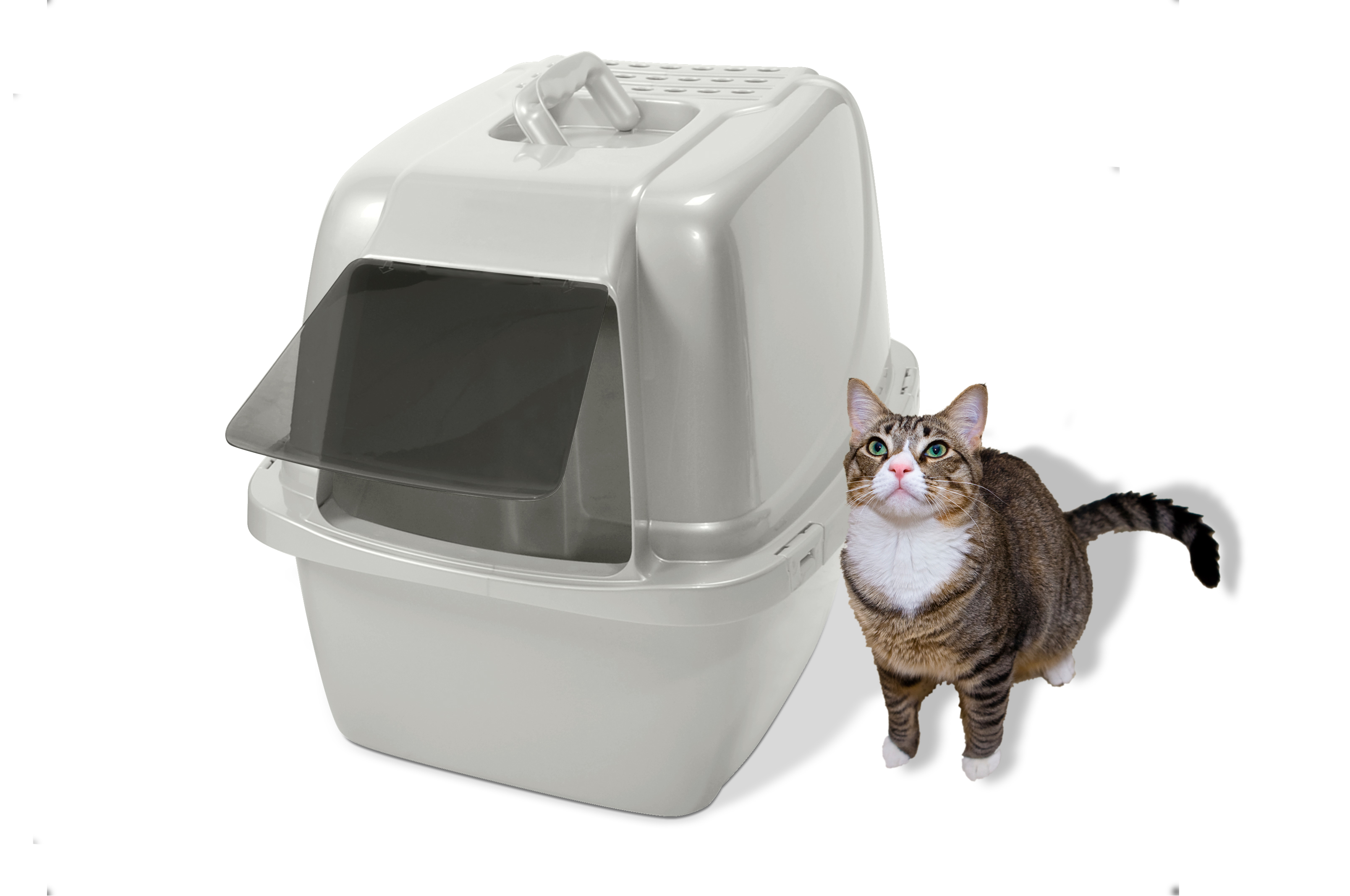 Van Ness Plastics Enclosed Cat Litter Box, Large photo 3