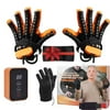 Robotic Rehabilitation Gloves, Finger and Hand Function Rehabilitation Robot Gloves, Hand Strengthener Stroke Recovery Equipment with Mirror Glove, Left+Right Hand, M