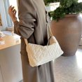 thumbnail image 3 of Women Canvas Shoulder Bags Solid Crossbody Messenger Bag Zipper Handbag(Blue), 3 of 7