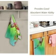 thumbnail image 3 of Dreamtimes Hummingbird Spring Flower Hand Towels 2 PCS, Colorful Floral Birds Kitchen Towel Ultra Soft and Highly Absorbent,Decorative Fingertip Face Towel for Bathroom Hotel, 28.3"x14.4", 3 of 6