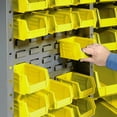 thumbnail image 5 of Global Industrial Bin Cabinet with 144 Yellow Bins, 38x24x72, Unassembled, 5 of 6