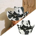 thumbnail image 5 of lanema Western Stylish Hats Black and White Patterns Hat for Animal Theme Party, 5 of 8