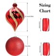 thumbnail image 2 of Bolas de Navidad SHareconn 4 unidades 15 cm irrompibles rojas, 2 of 6
