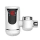 thumbnail image 1 of 3kw 220v Calentador de agua instantáneo Grúa Pantalla de temperatura Calentador de agua Agua caliente eléctrica Calefacción sin tanque Baño Cocina Grifo con enchufe de la UE (blanco) Sincero  Hogar, 1 of 1