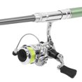thumbnail image 4 of Portable Mini Pen Shape Fishing Rod Pole Pocket Retractable Fishing Rod with Reel WheelGreen, 4 of 4