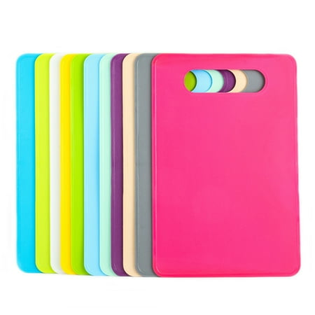 

Kaesi Cutting Board Anti-slip Kitchen Tool Candy Color Chopping Board Food Cutting Block Mat for Kitchen