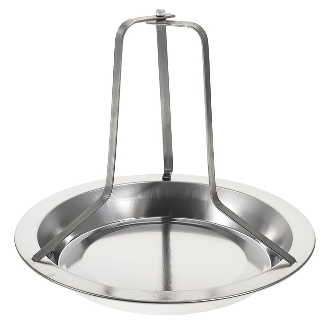 CIMAXIC 1pc Outdoor Camping Chicken Roasting Pan Creative Non-stick Chicken Grill Rack,6.89"X7.48"X7.48"
