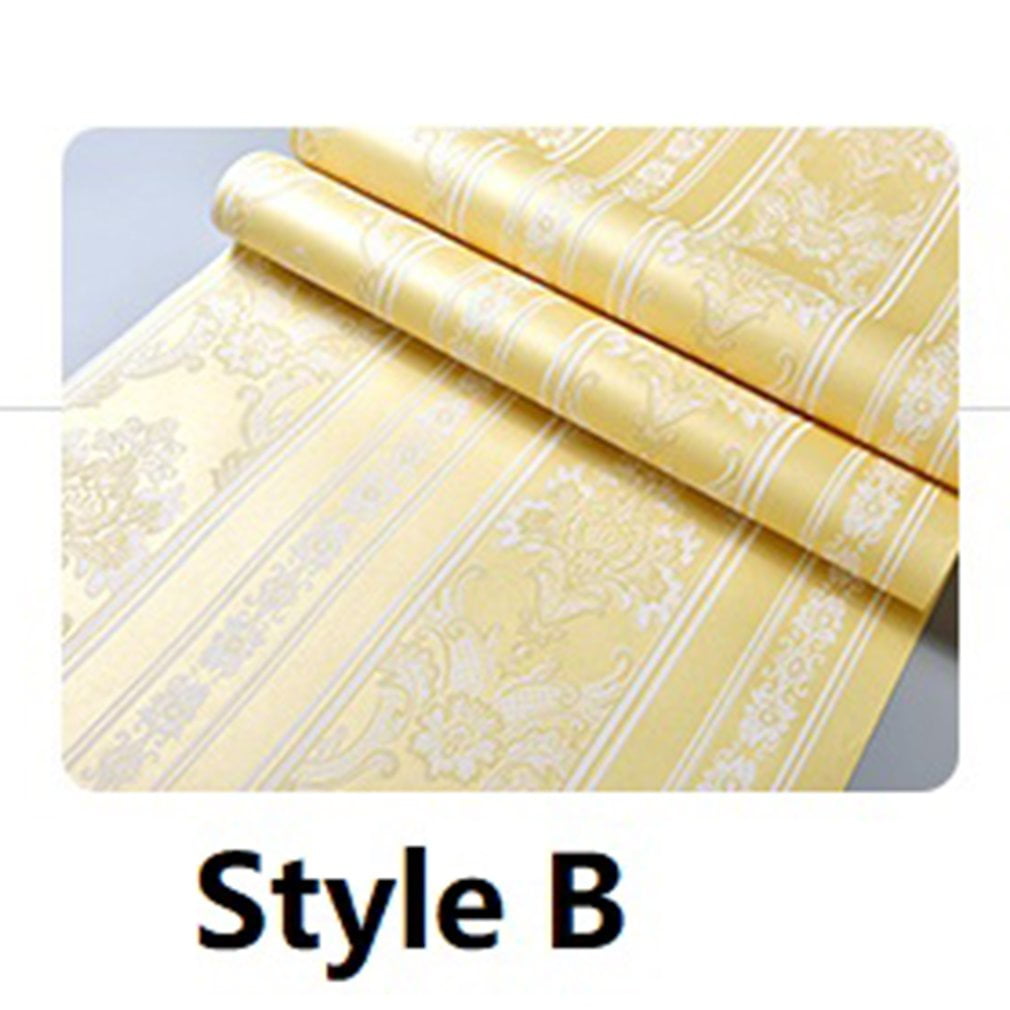 Just For U Clearance European Style Non Woven Wallpaper Three Dimensional Relief Wallpaper Living Room Bedroom Tv Background Wall Walmart Com Walmart Com