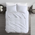 thumbnail image 5 of Twin Size Bed In A Bag, 2 Piece Quilt Set White Twin/Twin XL, White Cotton Bedding Set,Cotton Bed Sheet Set, Household Supplies & Décor Bedding Bedding Sets, 5 of 11