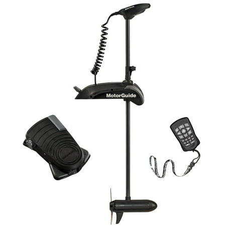 UPC: 0022697942111 | Motorguide Xi5 Wireless Electric Steer Bow Mount Freshwater Variable Speed Trolling Motor with Foot Pedal  Built In Sonar Transducer & Pinpoint GPS